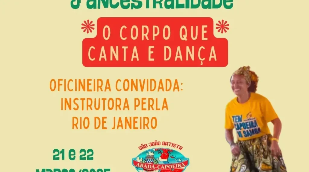 Lei Aldir Blanc: oficinas de capoeira e jongo estão com inscrições abertas