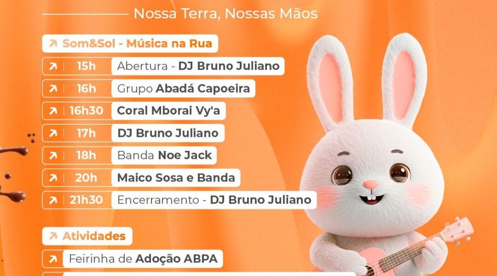 Feira Nossa Terra, Nossas Mãos terá edição especial de Páscoa no dia 12 de abril