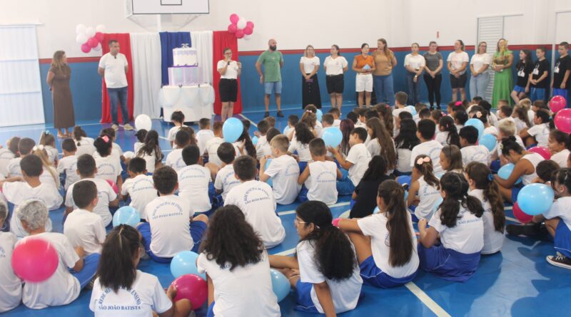 Escola Reunida Prefeito Sinézio Octaviano Dadam celebra 35 anos de atividades