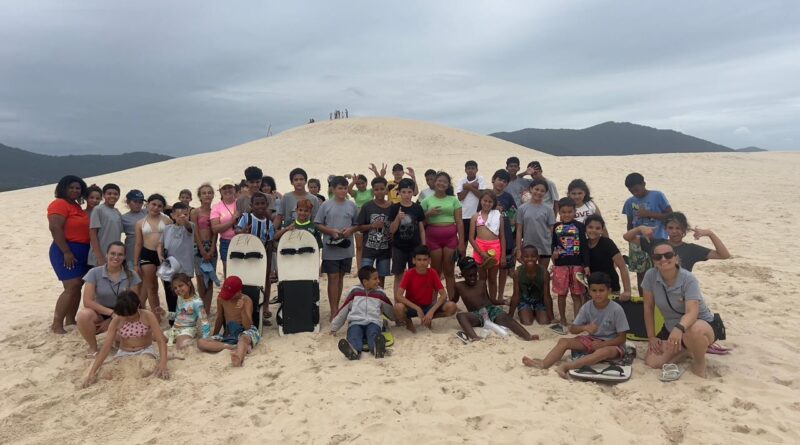 Crianças e adolescentes do SCFV participam de passeio especial a Florianópolis