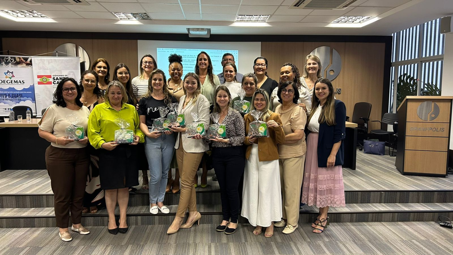 São João Batista é condecorada com 1º Prêmio SC que Cuida