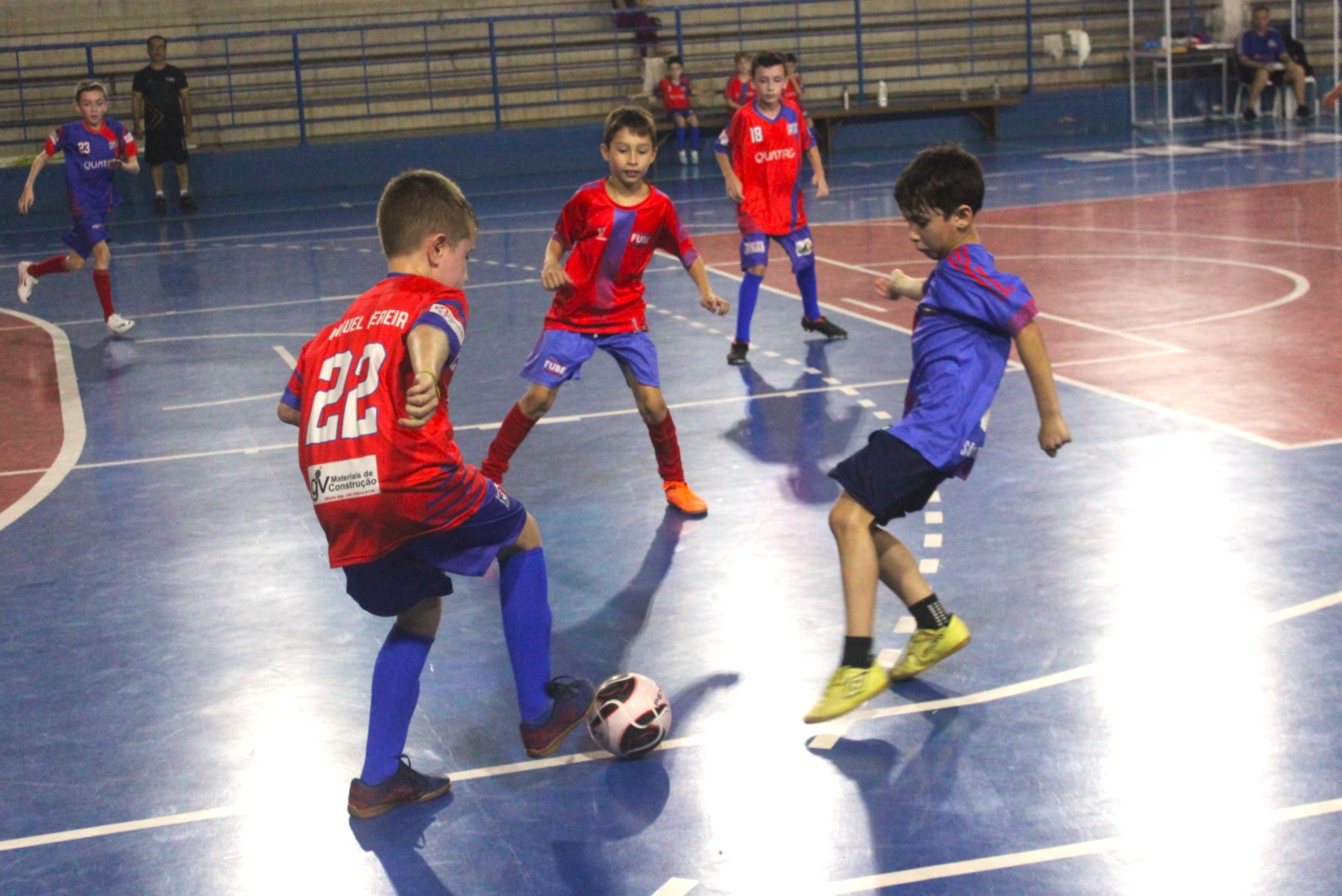 5ª Copa Fube de Futsal de Base inicia neste domingo (15/06) em São João Batista