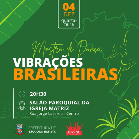 Funjuve promoverá Mostra de Dança no dia 4 de dezembro