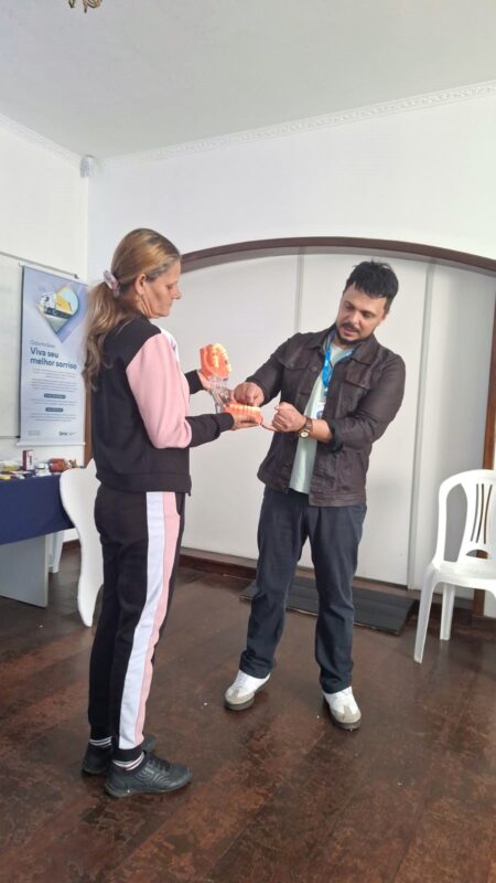 OdontoSesc realiza ações de promoção em saúde bucal em São João Batista