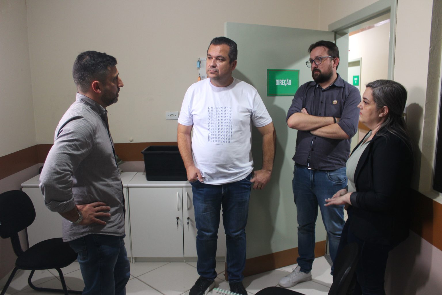 Executivo Batistense realiza visita técnica ao Hospital de Nova Trento para avaliar modelo de gestão