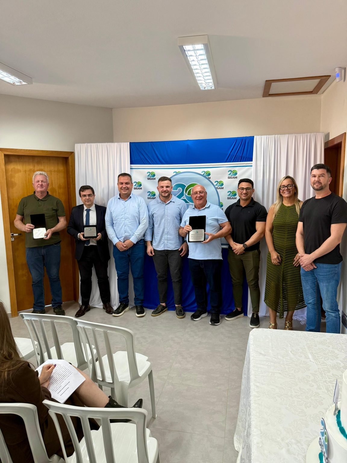 Sisam celebra 20 anos com homenagem a protagonistas do processo de municipalização da água