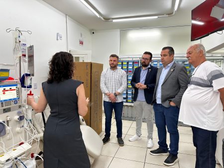 Executivo batistense realiza visita técnica à unidade Renal Vida de Brusque