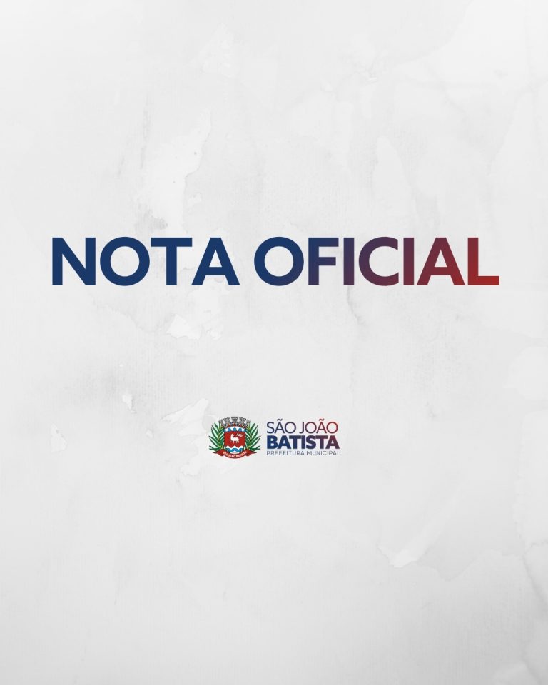 Nota oficial sobre acidente em ponte pênsil