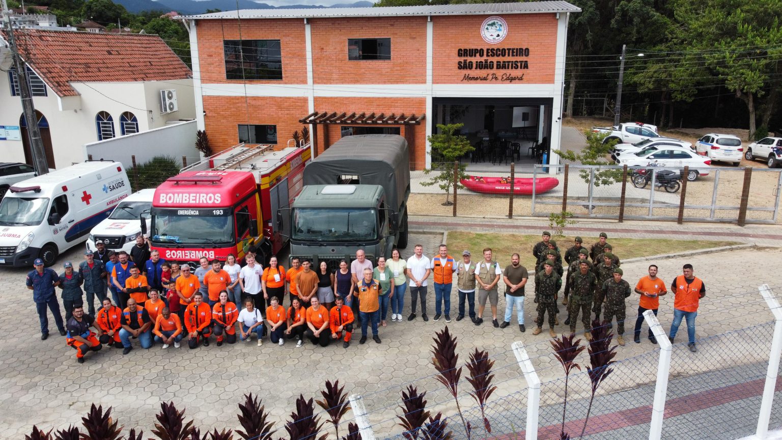 São João Batista participa do 2º Simulado Geral de Gestão de Desastres de Santa Catarina