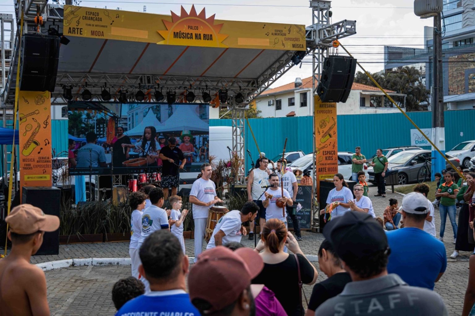 Som&Sol volta a São João Batista neste sábado (04/07) com música, feira criativa e atrações para toda a família