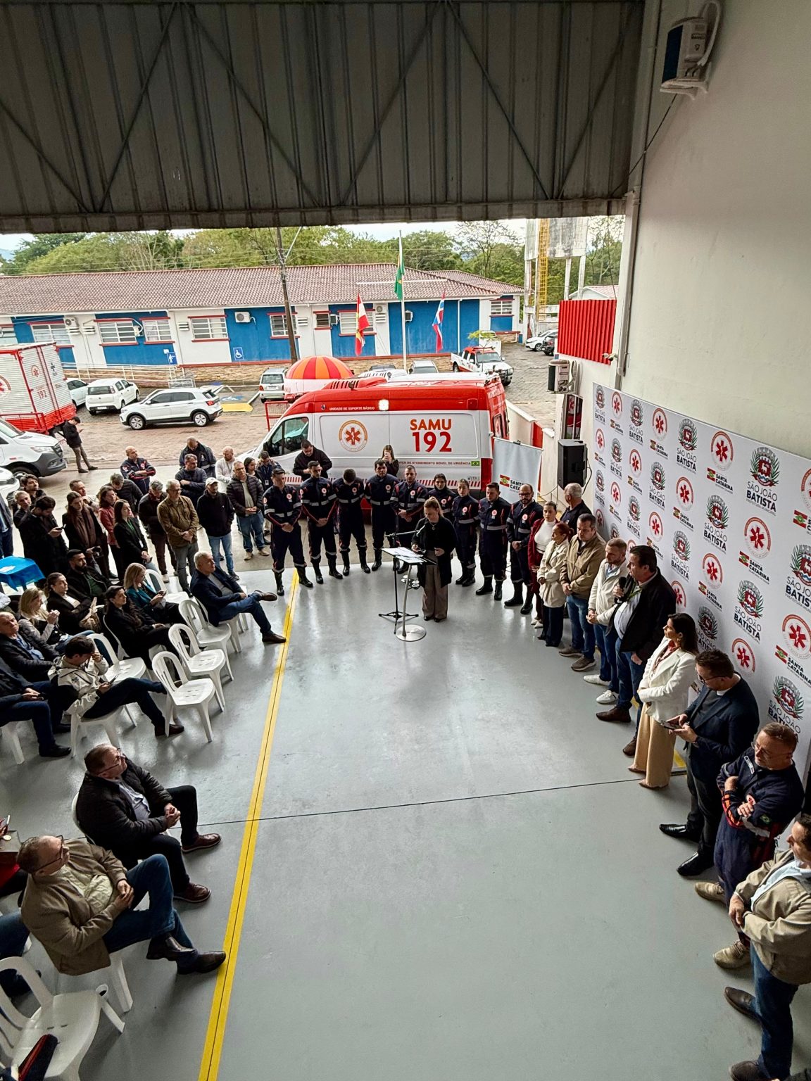 São João Batista coloca em operação unidade do Samu com atendimento 24 horas